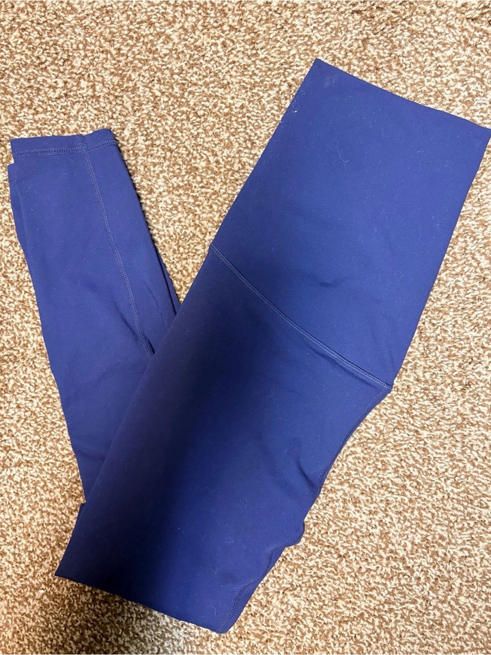 Fabletics Navy Maternity Leggings, Small